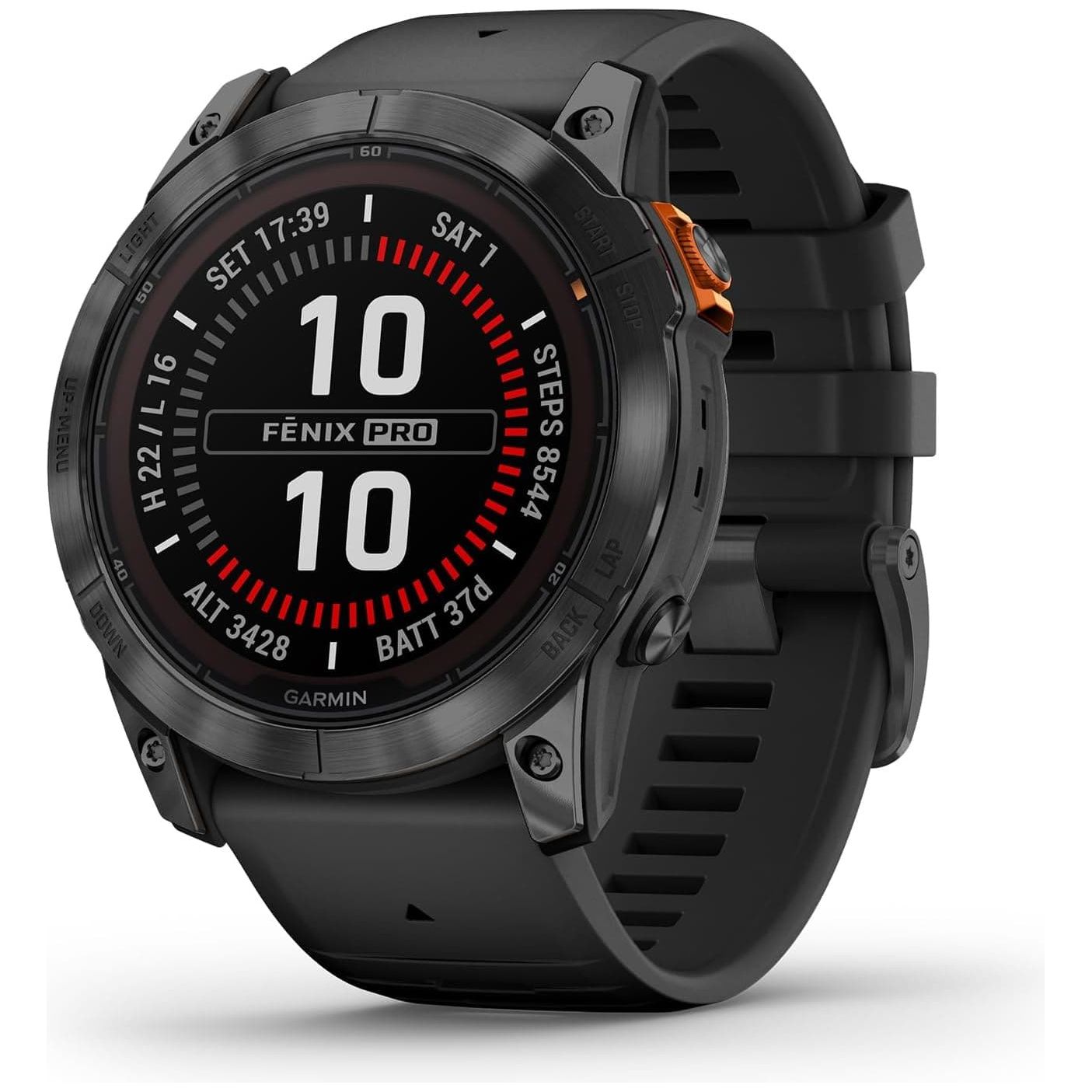 Garmin fenix 7X Pro Solar Glass Smart Watch - Slate Grey