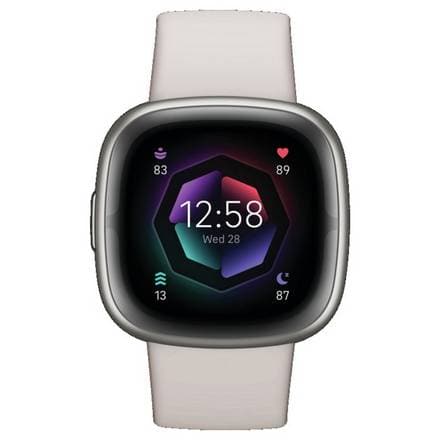 Fitbit Sense Smart Watch - Lunar White