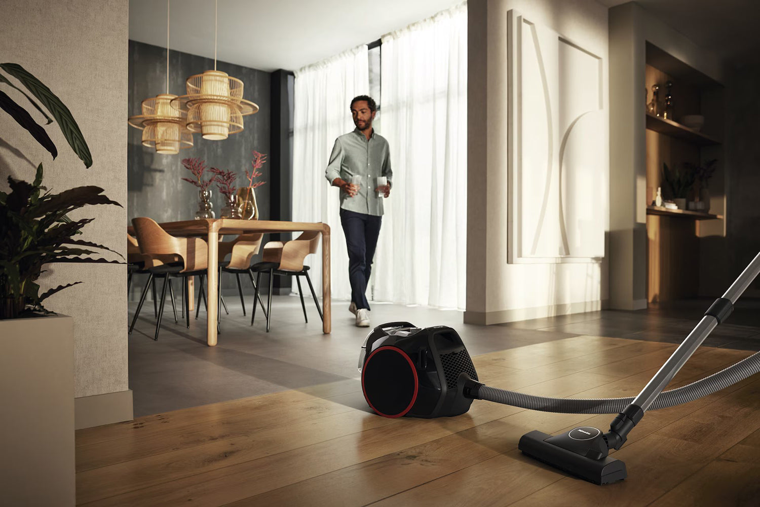 Miele Boost CX1 PowerLine Bagless Cylinder Vacuum Cleaner | 11666850 | Obsidian Black