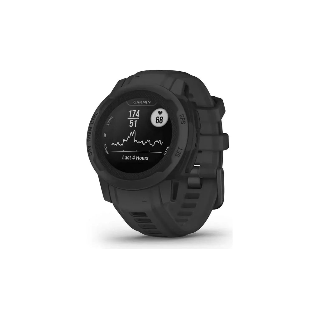 Garmin Instinct 2S Rugged GPS Smartwatch with Sports Apps & Health Monitoring - Graphite