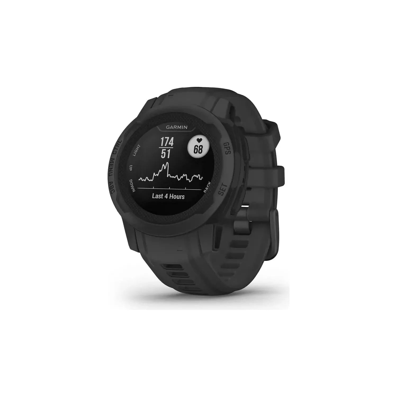 Garmin Instinct 2S Rugged GPS Smartwatch with Sports Apps & Health Monitoring - Graphite