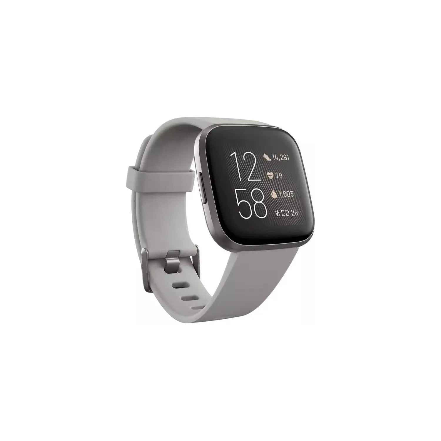 Fitbit Versa 2 Smart Watch - Grey Alu / Stone Band