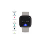 Fitbit Versa 2 Smart Watch - Grey Alu / Stone Band