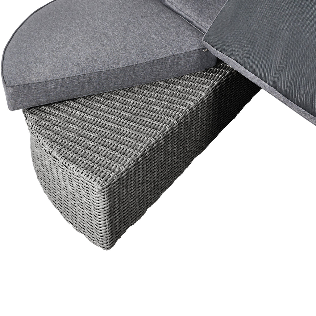 Pacific Lifestyle - Bermuda Daybed in Slate Grey