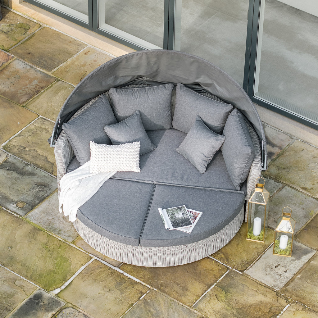 Pacific Lifestyle - Bermuda Daybed in Stone Grey