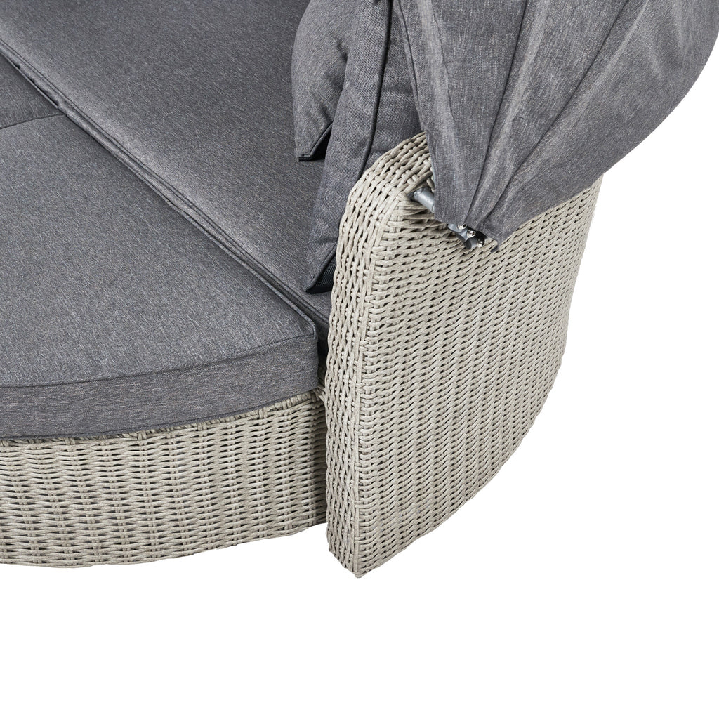 Pacific Lifestyle - Bermuda Daybed in Stone Grey