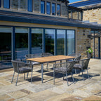 Pacific Lifestyle - Reims Dining Set in Grey