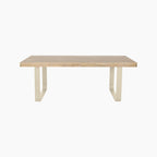 Pacific Lifestyle - Osaka 6 Seat Dining Set in Latte
