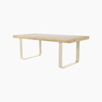 Pacific Lifestyle - Osaka 6 Seat Dining Set in Latte