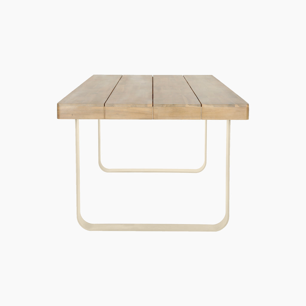 Pacific Lifestyle - Osaka 6 Seat Dining Set in Latte