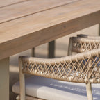 Pacific Lifestyle - Osaka 8 Seat Dining Set in Latte