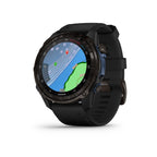 GARMIN Descent Mk3i - 51mm Carbon Grey DLC Titanium with Black Silicone Band