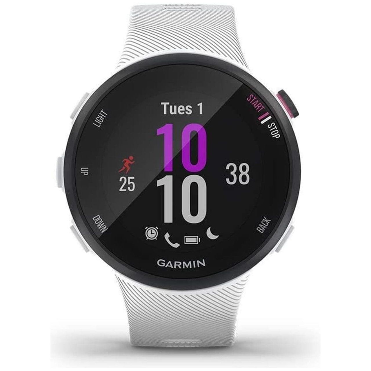 Garmin Forerunner 45S Running Watch - White