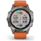 Garmin Fenix 6 Sapphire Multisport GPS Watch - Titanium