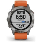 Garmin Fenix 6 Sapphire Multisport GPS Watch - Titanium