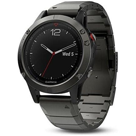 Garmin fēnix 5 Sapphire GPS Multisport Smartwatch  Black