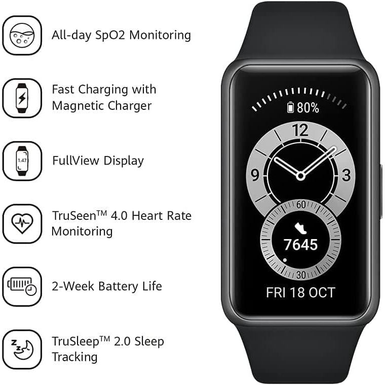 Huawei Band 6 - Fitness Tracker Graphite Black