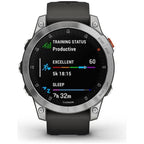 Garmin Epix 2 Silicone Strap Smart Watch - Slate