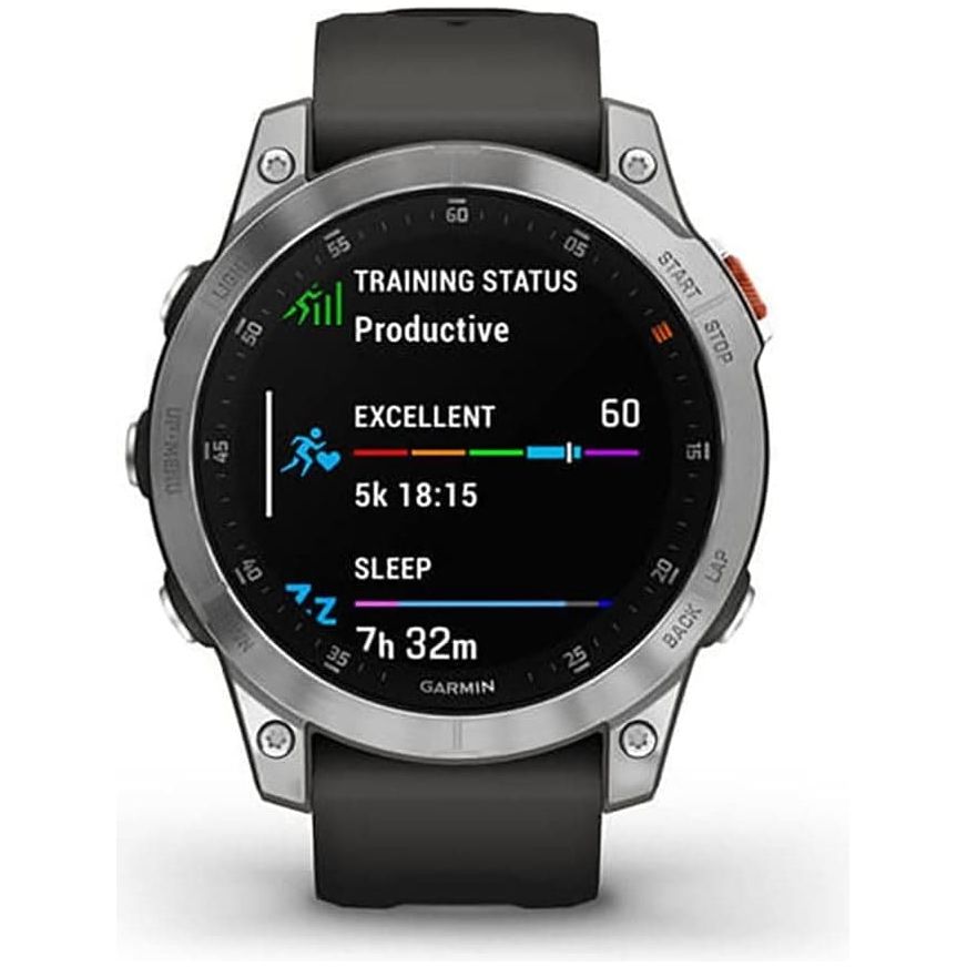 Garmin Epix 2 Silicone Strap Smart Watch - Slate