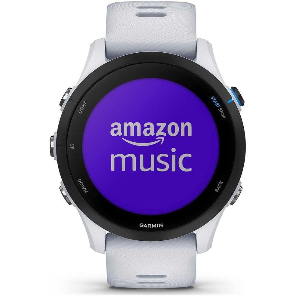 Garmin Forerunner 255 Music GPS Running Smartwatch – 46mm, Music Storage, 14-Day Battery, Milestone