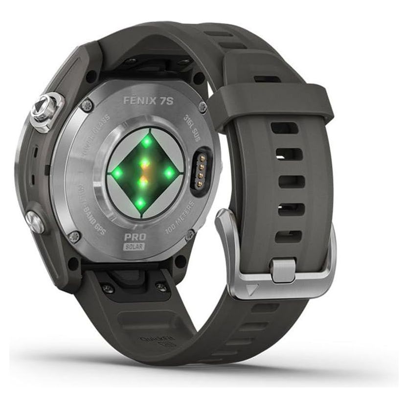 Garmin fēnix 7S Pro Solar (42mm) Premium Multisport GPS Smartwatch Graphite