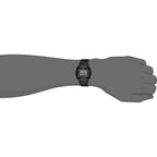 Casio Black and LCD Plastic/Resin Quartz Chronograph Watch