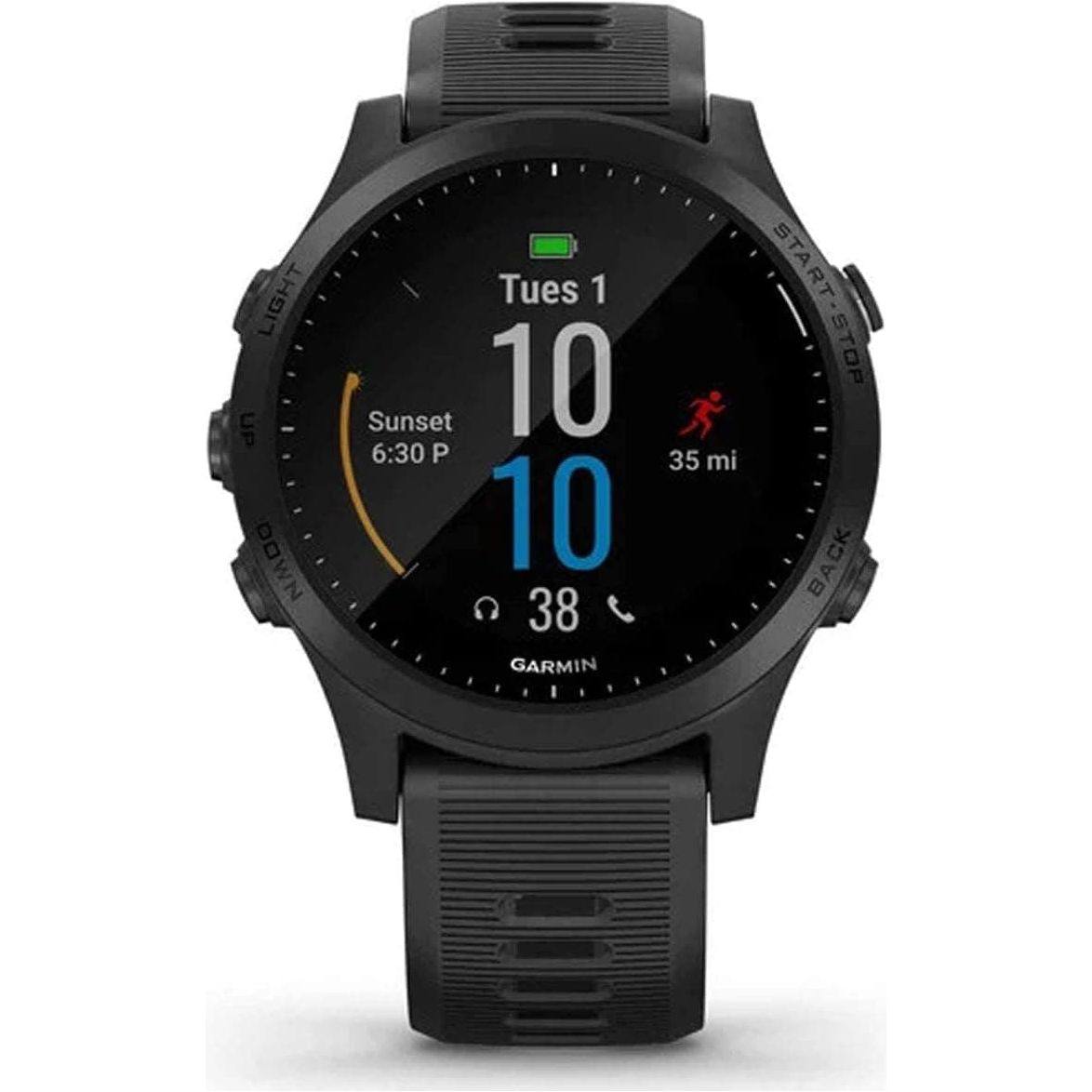 Garmin Forerunner 945 Music Wrist-Based HR GPS Running Watch, Black