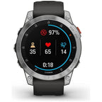 Garmin Epix 2 Silicone Strap Smart Watch - Slate