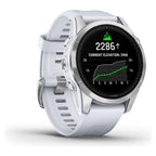 Garmin epix Pro Gen 2 (42mm) Premium Multisport GPS Smartwatch – AMOLED Display, Health & Training Features, Built-in Flashlight, 10-Day Battery Life, White