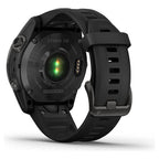Garmin Fenix 7S Sapphire Solar - Carbon Grey DLC Titanium with Black Band