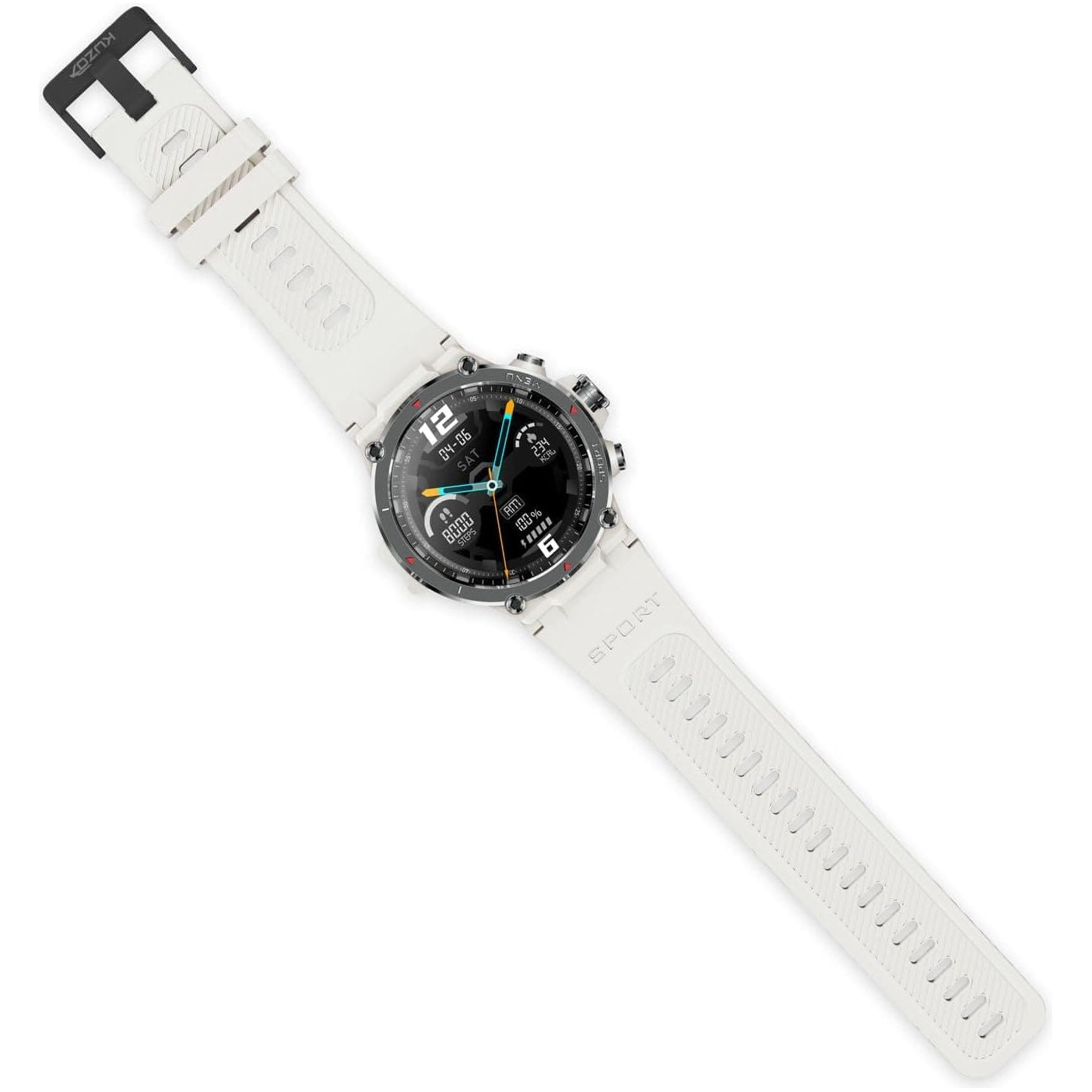 Veho Kuzo F1S Sports Smart Watch - White