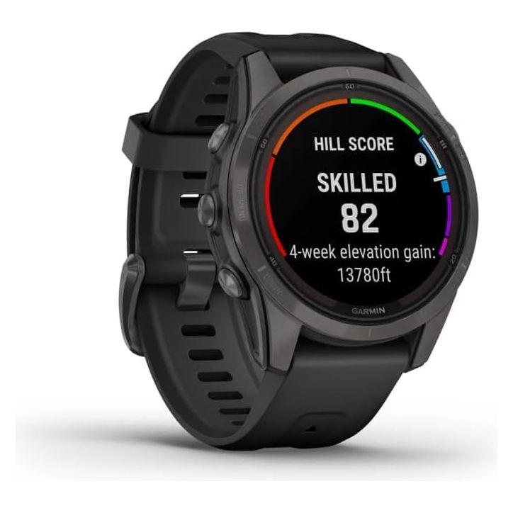 Garmin Fēnix 7S Pro Sapphire Solar Edition Watch - Black