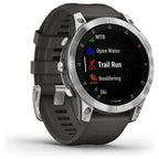 Garmin Epix 2 Silicone Strap Smart Watch - Slate