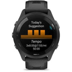 Garmin Forerunner 265 GPS Running Smartwatch – Black/Powder Grey