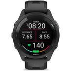 Garmin Forerunner 265 GPS Running Smartwatch – Black/Powder Grey