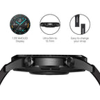 HUAWEI Watch GT 2 (46 mm) Smart Watch, 1.39 Inch AMOLED Display with 3D Glass Screen, 2 Weeks Battery Life, GPS, 15 Sport Modes, 3D Glass Screen, Bluetooth Calling Smartwatch, Matte Black