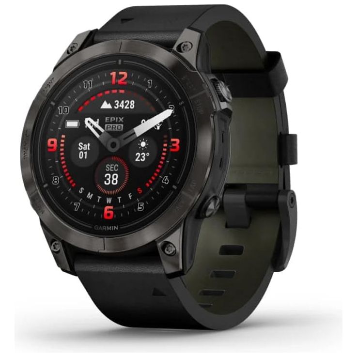 Garmin Epix Pro Gen 2 Sapphire Edition Smartwatch – 47mm, Black Titanium