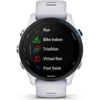 Garmin Forerunner 255 Music GPS Running Smartwatch – 46mm, Music Storage, 14-Day Battery, Milestone