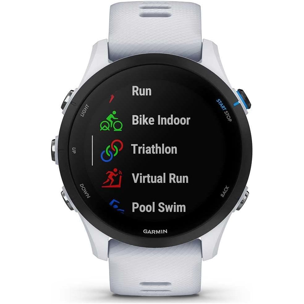 Garmin Forerunner 255 Music GPS Running Smartwatch – 46mm, Music Storage, 14-Day Battery, Milestone