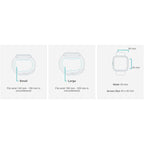 Fitbit Versa 2 Special Edition Health and Fitness Smart Watch with Heart Rate, Music, Alexa Built-In, Sleep and Swim Tracking, Navy and Pink Woven/Copper Rose, One Size (S and L Bands Included)