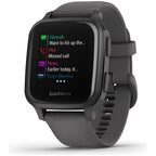 Garmin Venu Sq GPS Smartwatch with All-day Health Monitoring and Fitness Features, Built-in Sports Apps and More, Shadow Grey with Slate Bezel