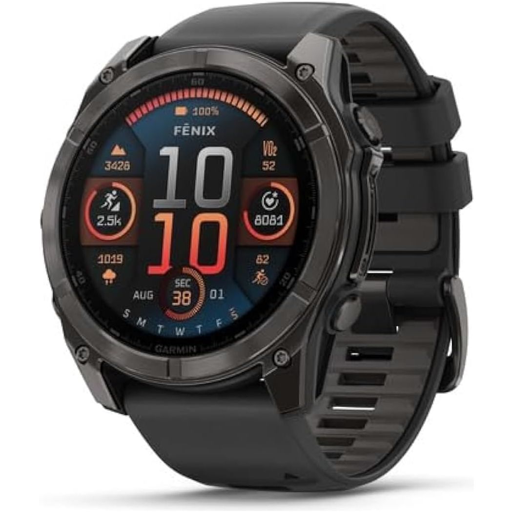 Garmin Fenix 8, 51mm AMOLED Premium Smartwatch and Sports Watch
