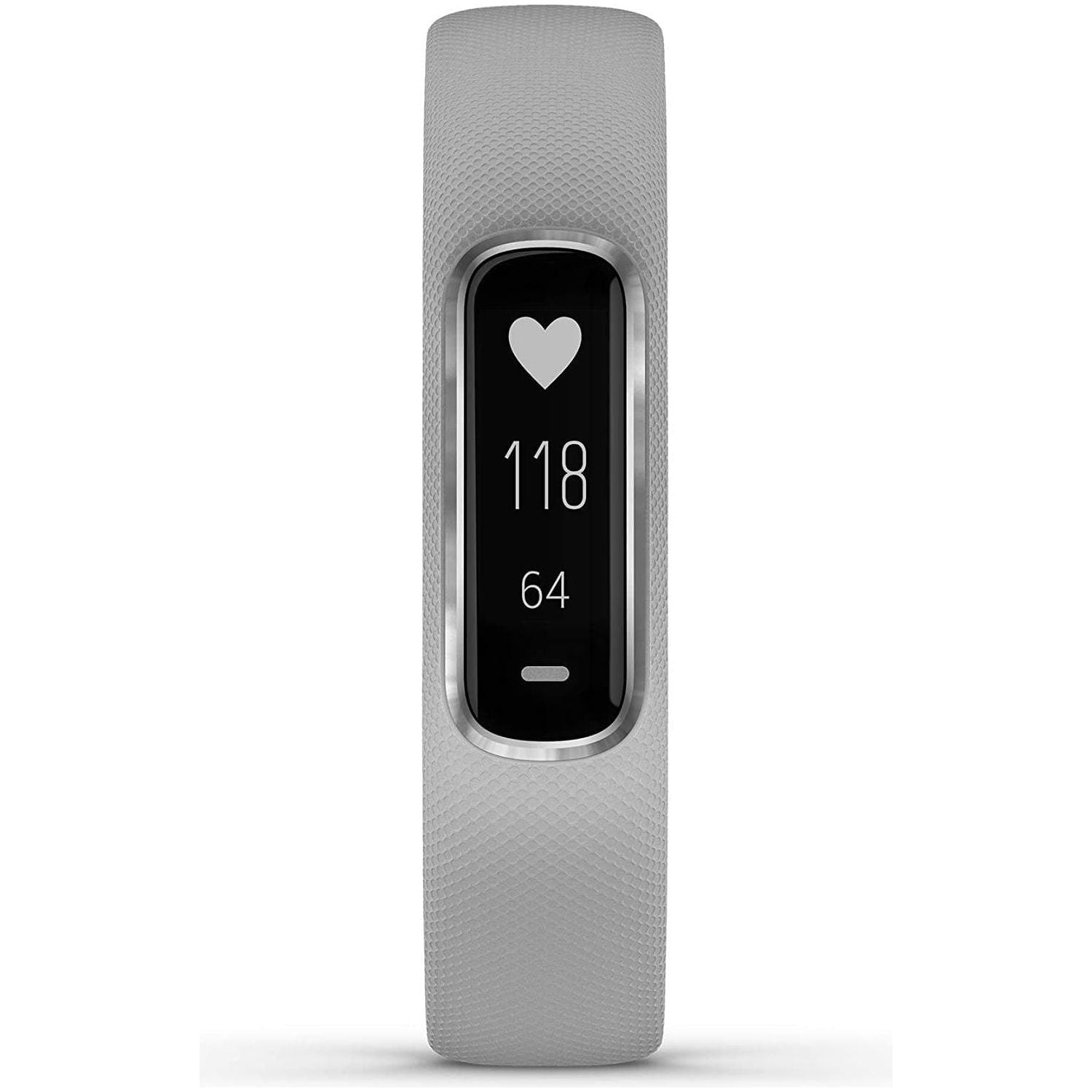 Garmin Small/Medium vivosmart 4 Smart Activity Tracker with Wrist-Based Heart Rate and Fitness Monitoring Tools - Grey