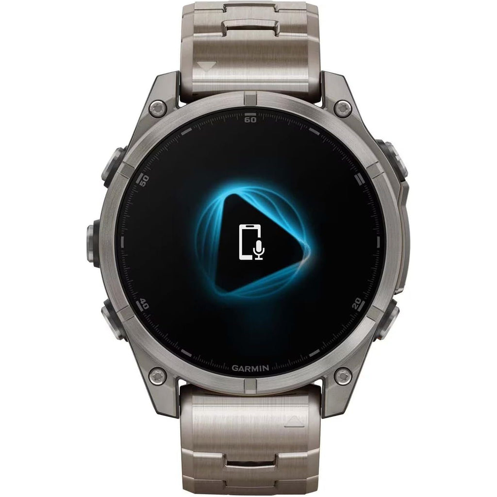 Garmin Fenix 8 47mm - AMOLED, Sapphire Titanium Case, Graphite with Titanium & Silicone Bands