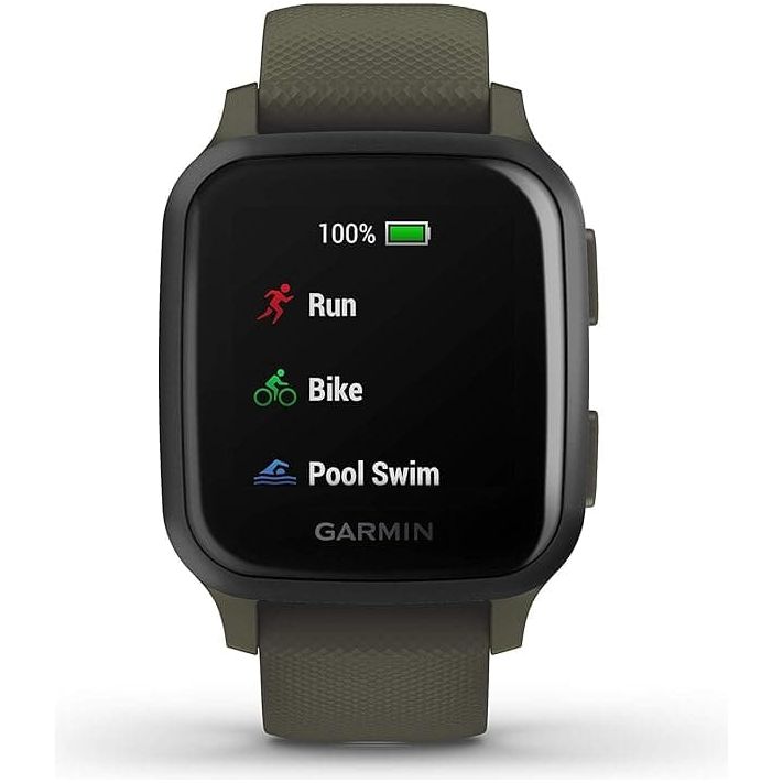 Garmin Venu Sq Music- Smartwatch Green