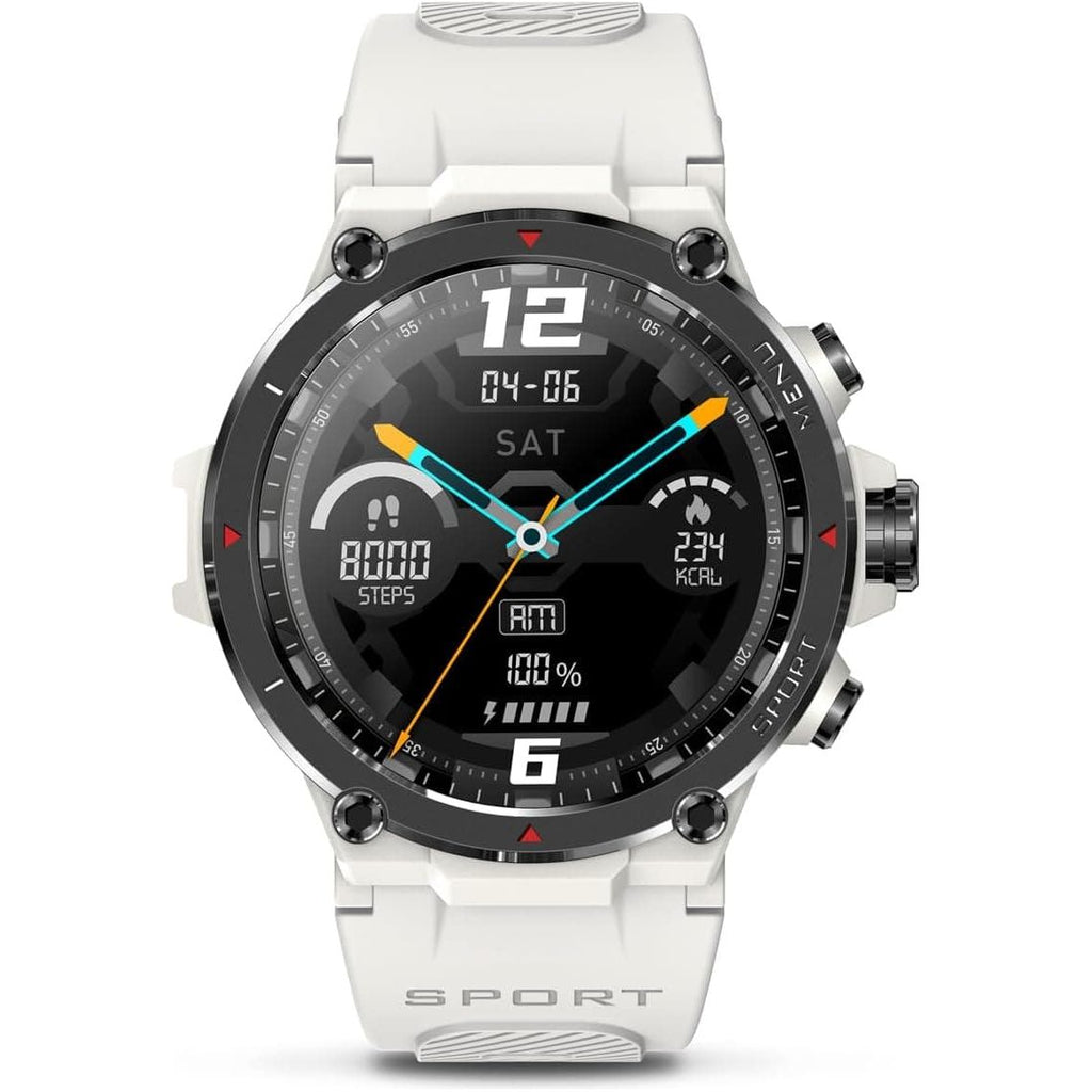 Veho Kuzo F1S Sports Smart Watch - White