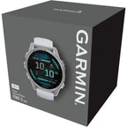 Garmin fēnix 8 Premium Multisport GPS Smartwatch – 43mm AMOLED, Whitestone – 10-Day Battery, Built-in LED Flashlight