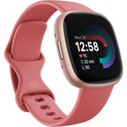 Fitbit Versa 4 Smart Watch - Pink Sand / Copper Rose
