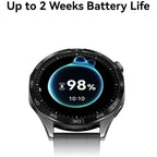 Huawei Watch GT 4 - 46mm  Smartwatch with 2-Week Battery, Fitness & Health Tracking, GPS, Compatible with Android & iOS, Green Woven