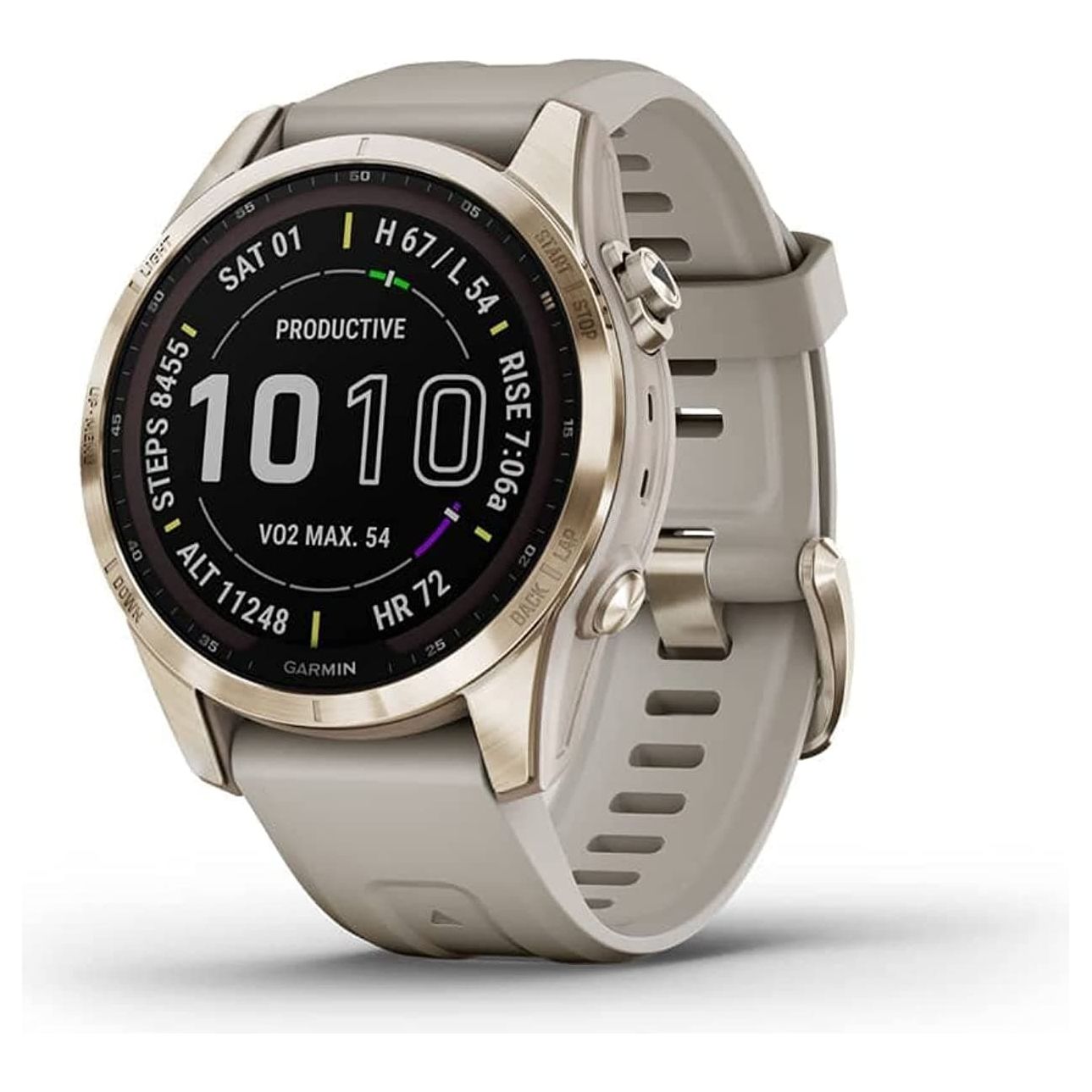 Garmin Fenix® 7S Sapphire Solar Titan